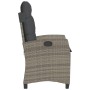 Gartenliegestühle und -kissen 2 Stück synthetisches Rattangrau von , Gartenstühle - Ref: Foro24-365219, Preis: 231,01 €, Raba...
