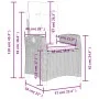 Reclining garden armchairs and 2 gray synthetic rattan cushions by , Garden chairs - Ref: Foro24-365219, Price: 301,79 €, Dis...