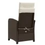 Gartensessel und Fußstütze 2 Stk. PE Rattan braun von , Gartenstühle - Ref: Foro24-365194, Preis: 279,34 €, Rabatt: %