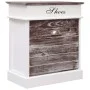Braunes Schuhregal aus Paulownia-Holz, 50 x 28 x 58 cm von vidaXL, Schuhregale und Schuhorganisatoren - Ref: Foro24-284082, P...