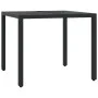 5-teiliges Gartenmöbel-Set mit schwarzen synthetischen Rattankissen von , Gartensets - Ref: Foro24-3212019, Preis: 481,66 €, ...