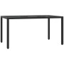5-teiliges Gartenmöbel-Set mit schwarzen synthetischen Rattankissen von , Gartensets - Ref: Foro24-3212025, Preis: 420,96 €, ...