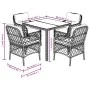 5-piece garden furniture set with black synthetic rattan cushions by , Garden sets - Ref: Foro24-3212025, Price: 470,05 €, Di...