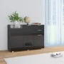 Hochglanzschwarzes Sideboard 107x35x80,5 cm von vidaXL, Sideboards - Ref: Foro24-283719, Preis: 162,14 €, Rabatt: %