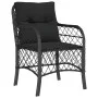 7-piece garden dining set and black synthetic rattan cushions by , Garden sets - Ref: Foro24-3212101, Price: 770,27 €, Discou...