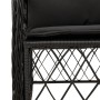 7-piece garden dining set and black synthetic rattan cushions by , Garden sets - Ref: Foro24-3212101, Price: 739,12 €, Discou...