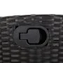 7-teiliges Garten-Esszimmerset und Kissen synthetisches Rattan schwarz von , Gartensets - Ref: Foro24-3212666, Preis: 927,80 ...