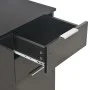 Aparador negro brillante 107x35x80,5 cm de vidaXL, Aparadores - Ref: Foro24-283719, Precio: 164,73 €, Descuento: %