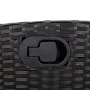 7-teiliges Garten-Esszimmerset und Kissen synthetisches Rattan schwarz von , Gartensets - Ref: Foro24-3212639, Preis: 913,93 ...
