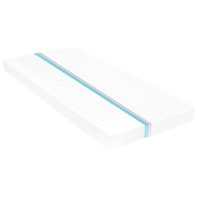 Mattress 7 zones PU foam 10 cm H2 H3 120x200 cm by vidaXL, Mattresses - Ref: Foro24-282806, Price: 146,10 €, Discount: %