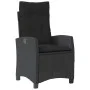 5-piece garden furniture set with black synthetic rattan cushions by , Garden sets - Ref: Foro24-3212664, Price: 696,68 €, Di...