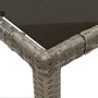 5-teiliges Garten-Esszimmerset mit synthetischen Rattankissen grau von , Gartensets - Ref: Foro24-3212031, Preis: 457,03 €, R...