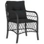 7-piece garden dining set and black synthetic rattan cushions by , Garden sets - Ref: Foro24-3212027, Price: 720,34 €, Discou...