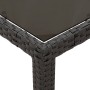 7-teiliges Garten-Essset und schwarze Kissen aus synthetischem Rattan von , Gartensets - Ref: Foro24-3212027, Preis: 639,99 €...