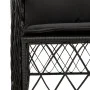 7-piece garden dining set and black synthetic rattan cushions by , Garden sets - Ref: Foro24-3212027, Price: 720,34 €, Discou...
