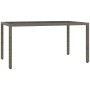 7-teiliges Garten-Esszimmerset und Kissen synthetisches Rattangrau von , Gartensets - Ref: Foro24-3212033, Preis: 658,78 €, R...
