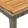 5-piece garden dining set with gray synthetic rattan cushions by , Garden sets - Ref: Foro24-3212050, Price: 513,65 €, Discou...