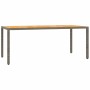 Set comedor jardín 7 pzas y cojines ratán sintético gris de , Conjuntos de jardín - Ref: Foro24-3212052, Precio: 674,07 €