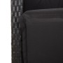 5-teiliges Gartenmöbel-Set mit Kissen synthetisches Rattan schwarz von , Gartensets - Ref: Foro24-3212908, Preis: 668,83 €, R...