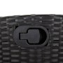 7-teiliges Garten-Esszimmerset und Kissen synthetisches Rattan schwarz von , Gartensets - Ref: Foro24-3212892, Preis: 976,37 ...