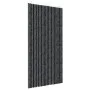 Anthracite gray chenille mosquito net curtain 100x220 cm by vidaXL, Mosquito nets for windows - Ref: Foro24-284290, Price: 61...