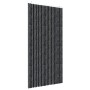 Anthrazitgrauer Chenille-Moskitonetzvorhang 100x220 cm von vidaXL, Moskitonetze für Fenster - Ref: Foro24-284290, Preis: 55,0...
