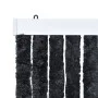Anthracite gray chenille mosquito net curtain 100x220 cm by vidaXL, Mosquito nets for windows - Ref: Foro24-284290, Price: 61...