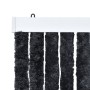Anthrazitgrauer Chenille-Moskitonetzvorhang 100x220 cm von vidaXL, Moskitonetze für Fenster - Ref: Foro24-284290, Preis: 55,0...