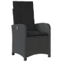 Set comedor de jardín 3 pzas con cojines ratán sintético negro de , Conjuntos de jardín - Ref: Foro24-3212230, Precio: 379,98...