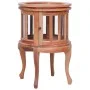 Solid natural mahogany wood display cabinet 50x50x76 cm by vidaXL, Side tables - Ref: Foro24-283844, Price: 226,90 €, Discoun...