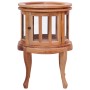Solid natural mahogany wood display cabinet 50x50x76 cm by vidaXL, Side tables - Ref: Foro24-283844, Price: 220,79 €, Discoun...