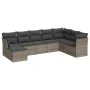 8-piece garden sofa set and gray synthetic rattan cushions by , Garden sets - Ref: Foro24-3249889, Price: 474,71 €, Discount: %