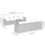 9-piece garden sofa set with beige synthetic rattan cushions by , Modular outdoor sofas - Ref: Foro24-3251085, Price: 650,24 ...