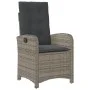 3-piece garden dining set with gray synthetic rattan cushions by , Garden sets - Ref: Foro24-3212239, Price: 360,27 €, Discou...