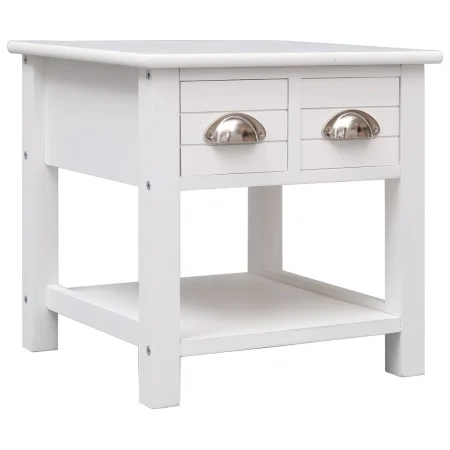 White Paulownia wood side table 40x40x40 cm by vidaXL, Side tables - Ref: Foro24-284068, Price: 38,68 €, Discount: %