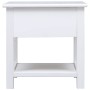 Mesa auxiliar madera de Paulownia blanco 40x40x40 cm de vidaXL, Mesas auxiliares - Ref: Foro24-284068, Precio: 41,01 €, Descu...