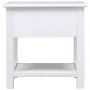White Paulownia wood side table 40x40x40 cm by vidaXL, Side tables - Ref: Foro24-284068, Price: 38,68 €, Discount: %