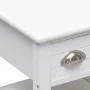White Paulownia wood side table 40x40x40 cm by vidaXL, Side tables - Ref: Foro24-284068, Price: 38,68 €, Discount: %