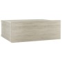 Mesita noche flotantes contrachapada color roble 40x30x15 cm de vidaXL, Mesitas de noche - Ref: Foro24-800312, Precio: 26,93 ...