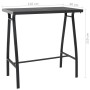 Hoher Tisch und Gartenbarhocker 7-teilig schwarz und grau von , Gartensets - Ref: Foro24-3073578, Preis: 625,03 €, Rabatt: %
