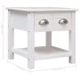 White Paulownia wood side table 40x40x40 cm by vidaXL, Side tables - Ref: Foro24-284068, Price: 38,68 €, Discount: %