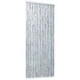 White and grey chenille mosquito net curtain 90x220 cm by vidaXL, Mosquito nets for windows - Ref: Foro24-284280, Price: 61,0...