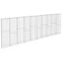 Gabion wall with galvanized steel covers 600x30x200 cm by vidaXL, fence panels - Ref: Foro24-144915, Price: 379,23 €, Discoun...