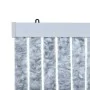 White and grey chenille mosquito net curtain 90x220 cm by vidaXL, Mosquito nets for windows - Ref: Foro24-284280, Price: 61,0...