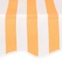 Toldo manual retráctil 100 cm naranja y blanco a rayas by , Awnings - Ref: Foro24-145831, Price: 91,36 €, Discount: %