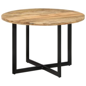Esstisch aus massivem Mangoholz, 110 x 75 cm von , Küchen- und Esstische - Ref: Foro24-338479, Preis: 229,36 €, Rabatt: %