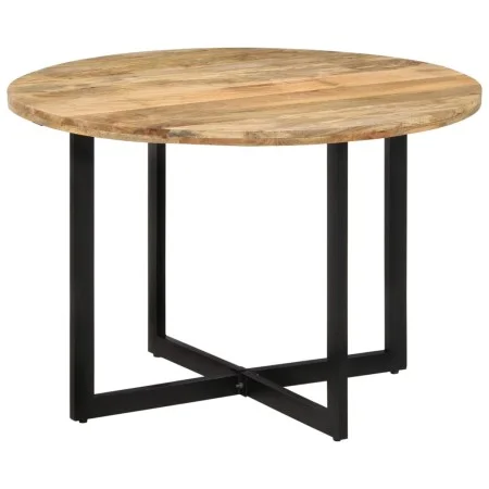 Mesa de comedor madera maciza de mango 110x75 cm de , Mesas de cocina y de comedor - Ref: Foro24-338479, Precio: 234,64 €, De...
