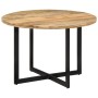 Esstisch aus massivem Mangoholz, 110 x 75 cm von , Küchen- und Esstische - Ref: Foro24-338479, Preis: 229,36 €, Rabatt: %