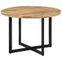 Esstisch aus massivem Mangoholz, 110 x 75 cm von , Küchen- und Esstische - Ref: Foro24-338479, Preis: 229,36 €, Rabatt: %