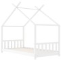 Children's bed frame solid white pine wood 70x140 cm by vidaXL, Cribs and beds for children - Ref: Foro24-283367, Price: 157,...